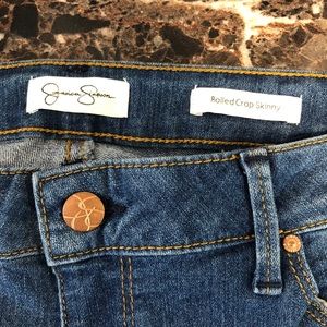 Jessica Simpson rolled crop skinny jean